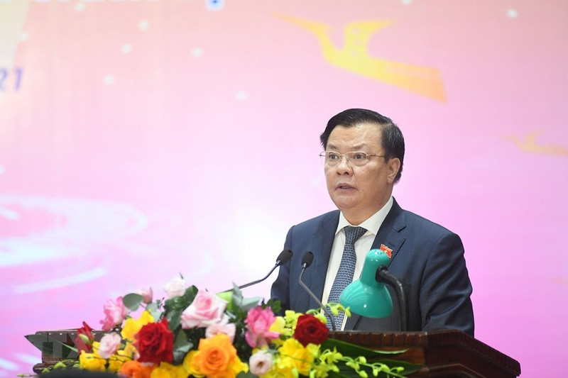河内市委书记丁进勇。（图片来源：越通社）