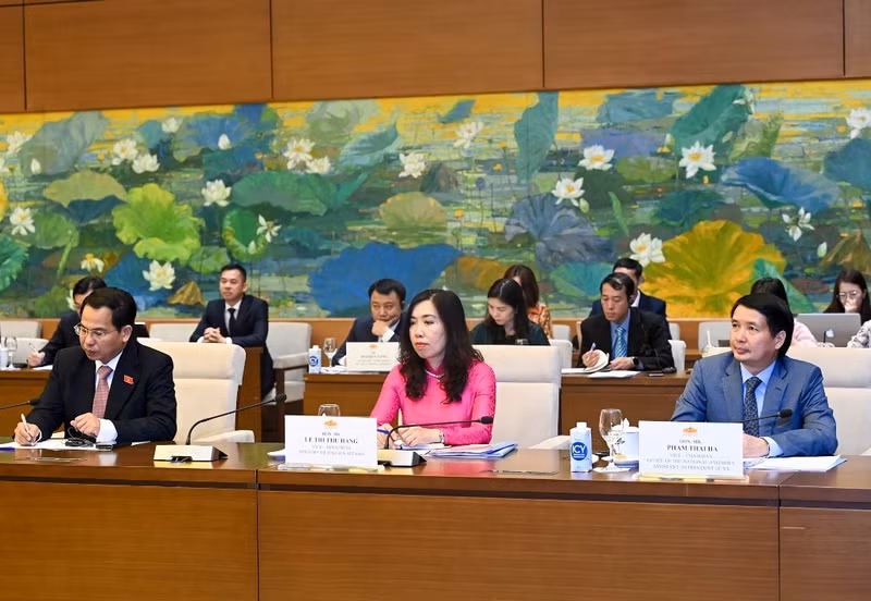 越南国会主席王廷惠与比利时参议院议长斯蒂芬妮·德霍斯举行会谈【组图】 ảnh 9