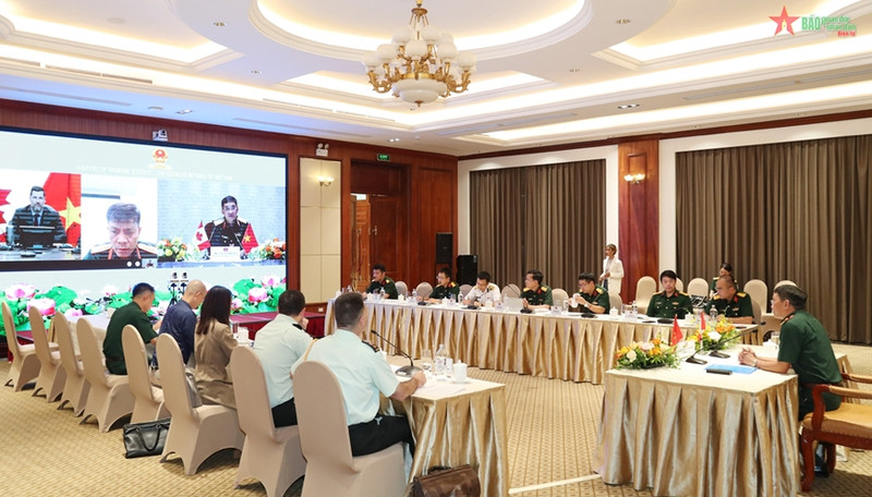 2023年越南-加拿大双边防务磋商以视频形式举行。