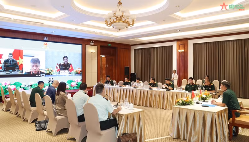 2023年越南-加拿大双边防务磋商以视频形式举行。