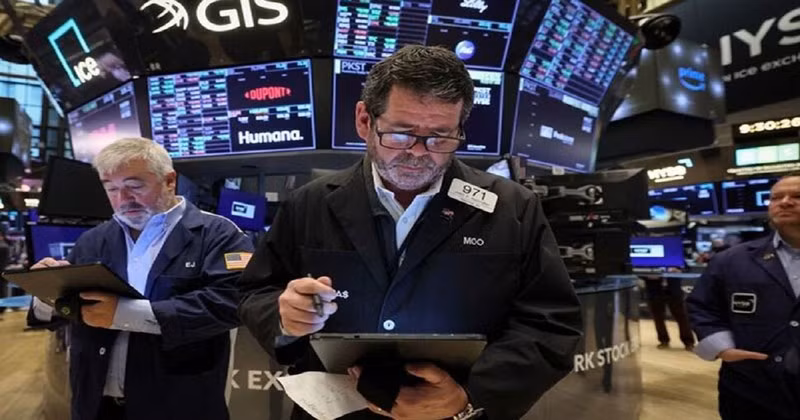 美国纽约证券交易所的交易时段。（图片来源：路透社）