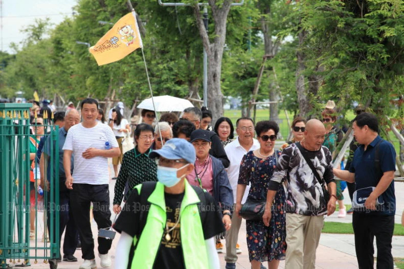 今年来泰国接待国际游客1900万人次。（图片来源：曼谷邮政）