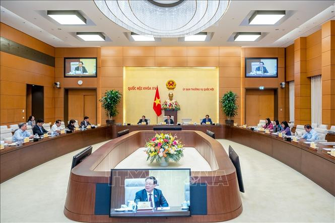会议场景。（图片来源：越通社）