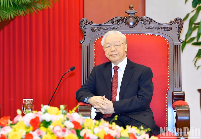 越共中央总书记阮富仲。