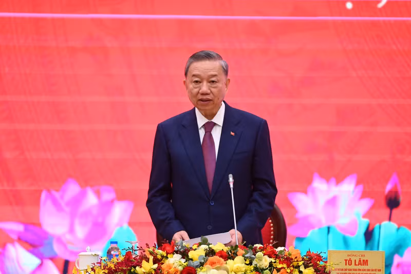 越共中央总书记、国家主席苏林。