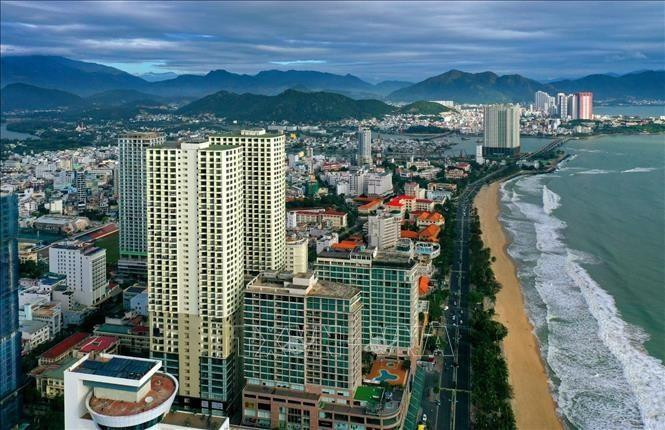 附图：庆和省芽庄市一角。
