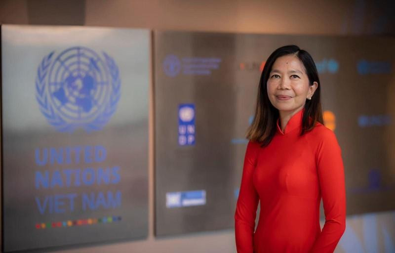 联合国驻越南协调员宝琳·塔梅西斯。
