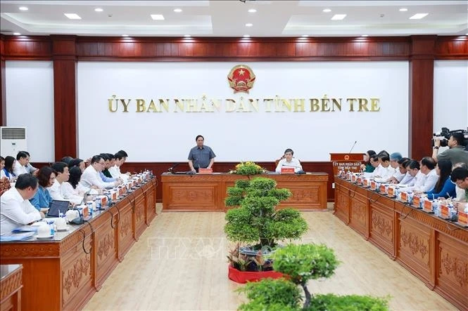 会议场景。（图片来源：越通社）