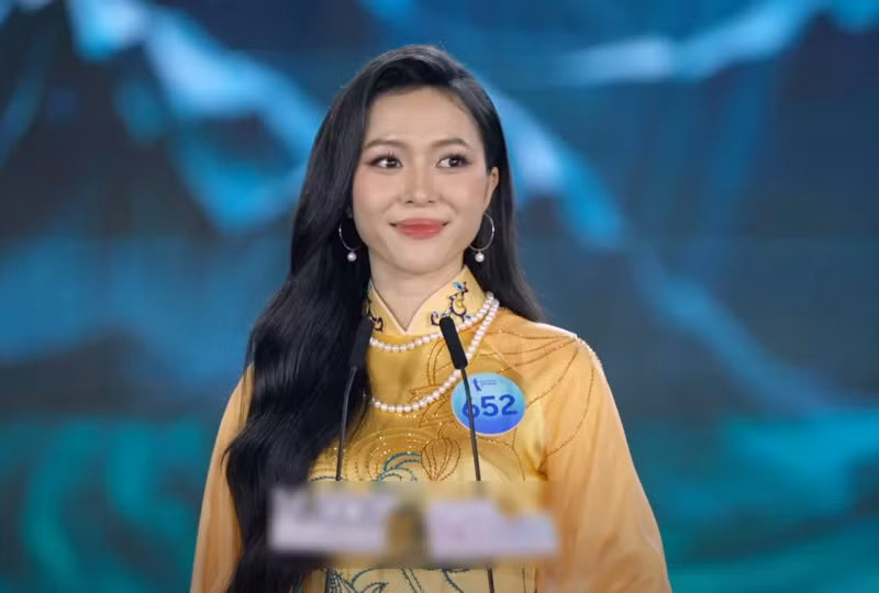 阮玉翘维加冕2024年越南国家小姐桂冠。（图片来源：vietgiaitri.com）