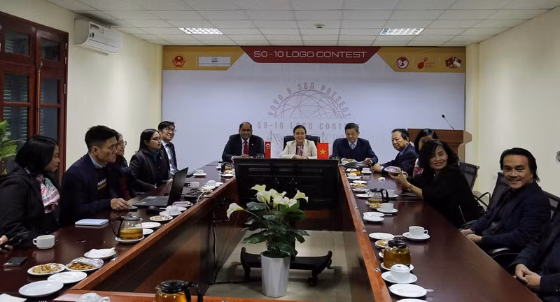 颁奖仪式。（图片来源：新河内报）