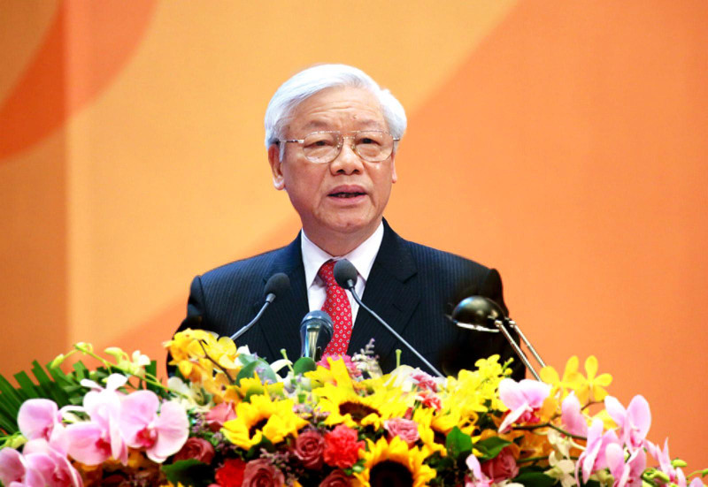 越共中央总书记阮富仲。