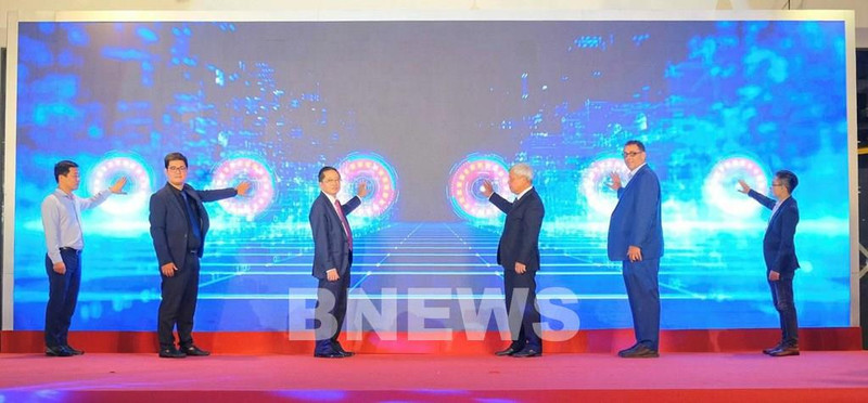 越南首家碳信用额交易所亮相胡志明市。（图片来源：bnews.com）