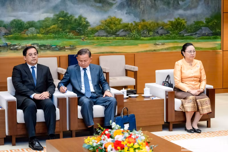 老挝代表团。