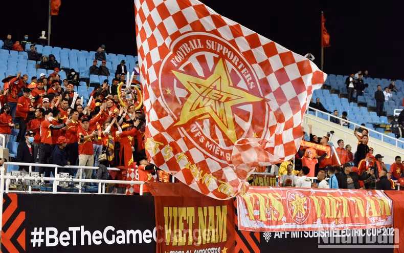 越南球迷的热情。