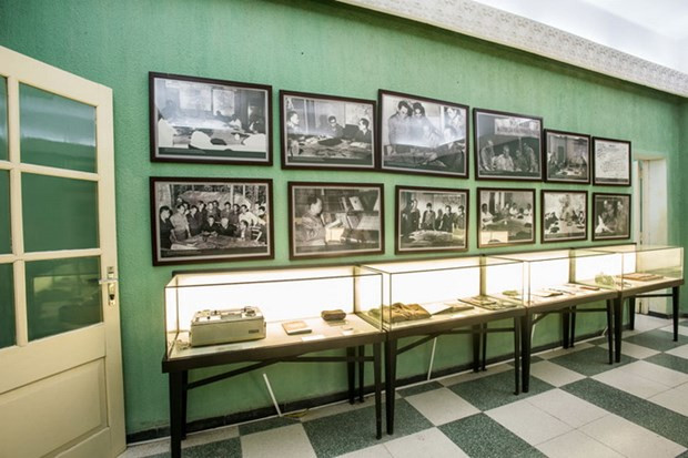 “同一条路”展会一角。（图片来源：越通社）