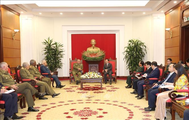 会见场景。（图片来源：越通社）