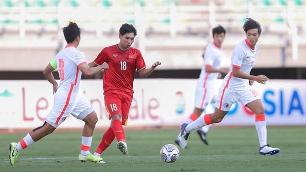 越南U20球队以5比1大胜香港U20球队。（图片来源：AFC）