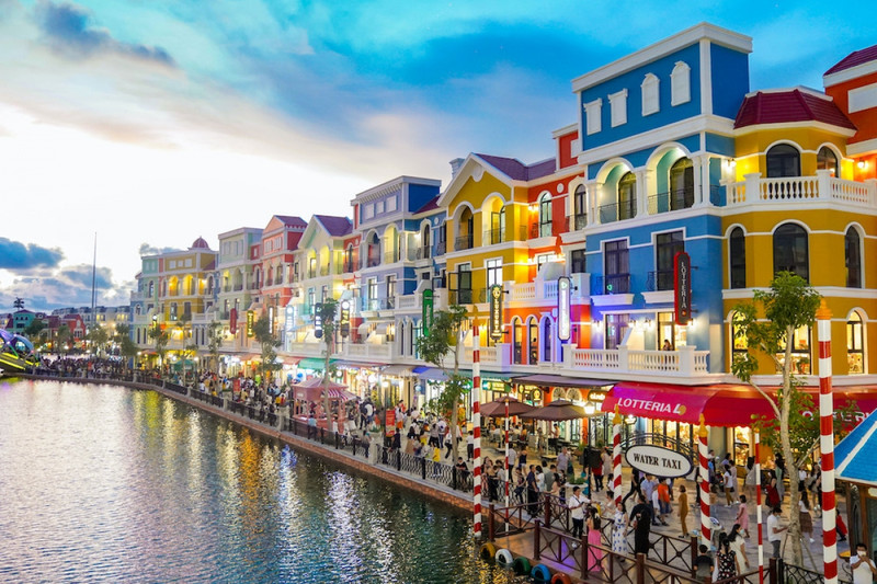 附图：坚江省旅游目的地之一。