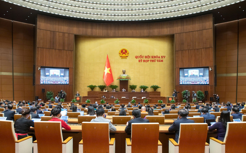 会议场景。（图片来源：quochoi.vn）