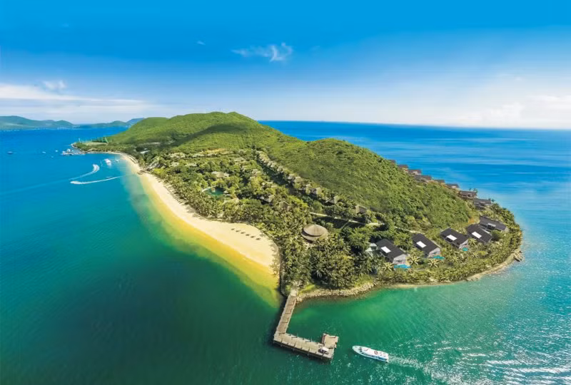 芽庄海洋之美。