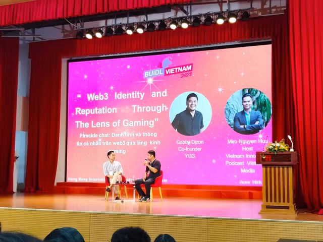 2023越南区块链活动场景。（图片来源：青年报）