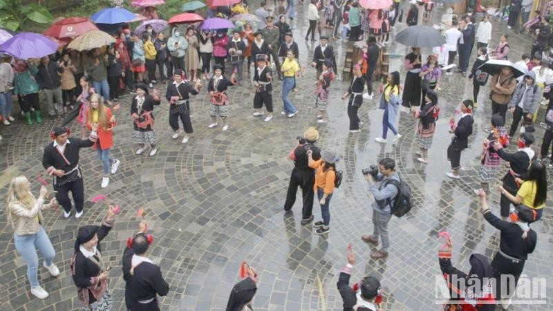 各国小姐在山罗省的体验活动。