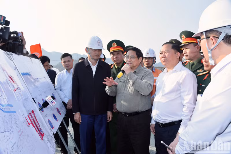 范明正总理指导和平水电站扩建项目施工单位。