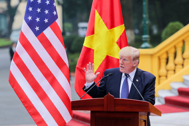 美国总统唐纳德·特朗。（图片来源：越通社）