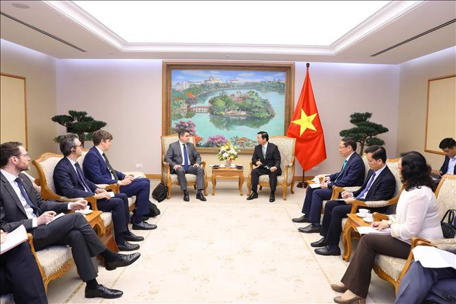 会见场景。（图片来源：越通社）