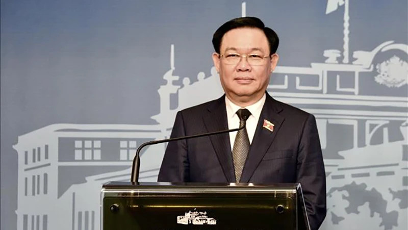 越南国会主席王廷惠。