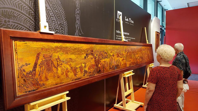 参展作品之一。（图片来源：kinhtedothi.vn）