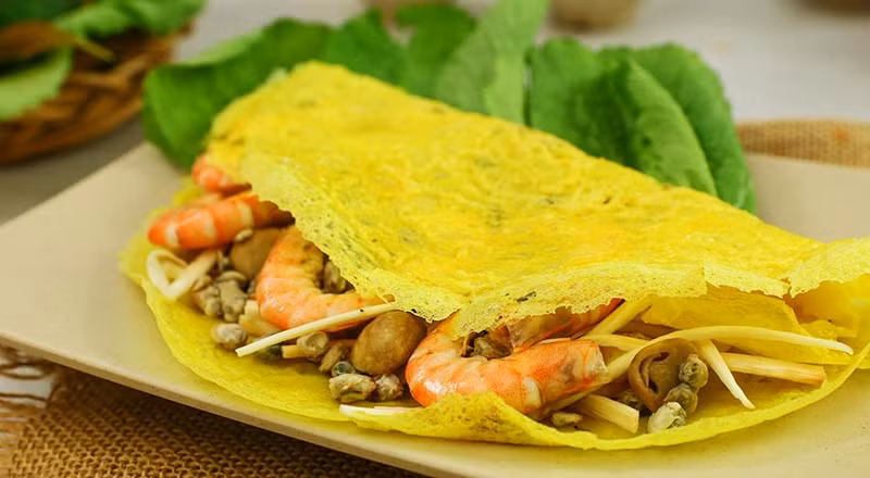 越南煎饼。