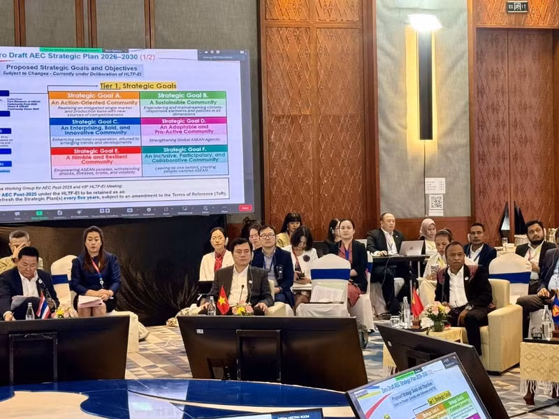 会议场景。（图片来源：moit.gov.vn）