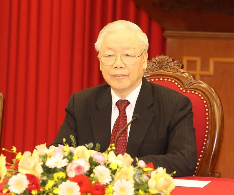越共中央总书记阮富仲。