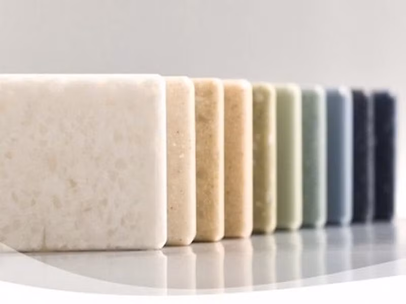 附图：石英台面产品。