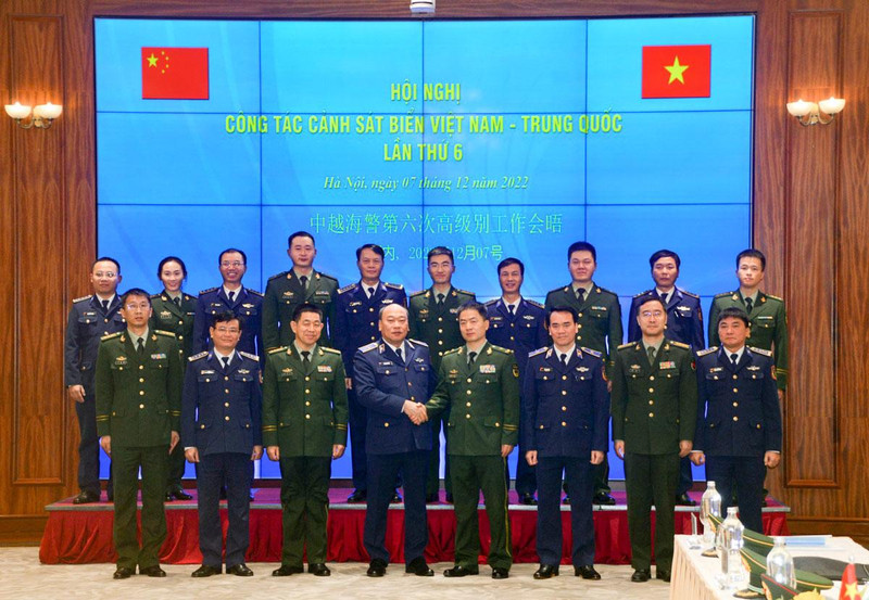 与会代表合影。（图片来源：canhsatbien.vn）