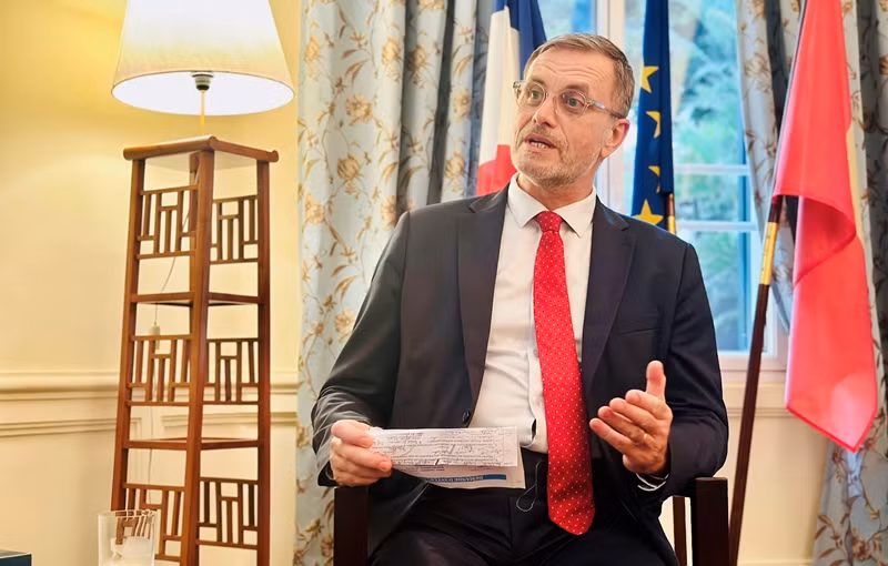 法国驻越南大使奥利维耶·布罗谢。