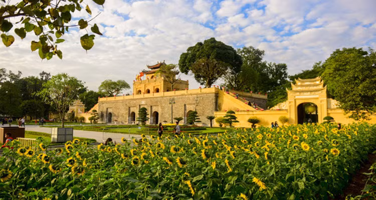 河内市升龙皇城。