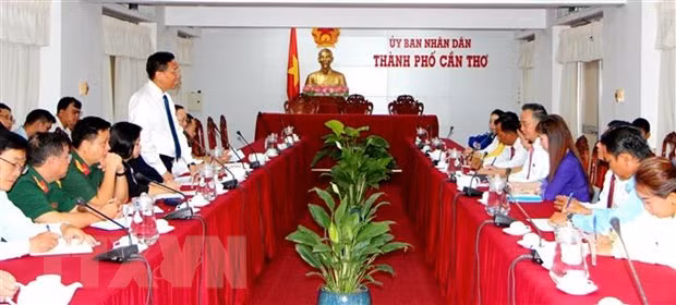 会议场景。（图片来源：越通社）