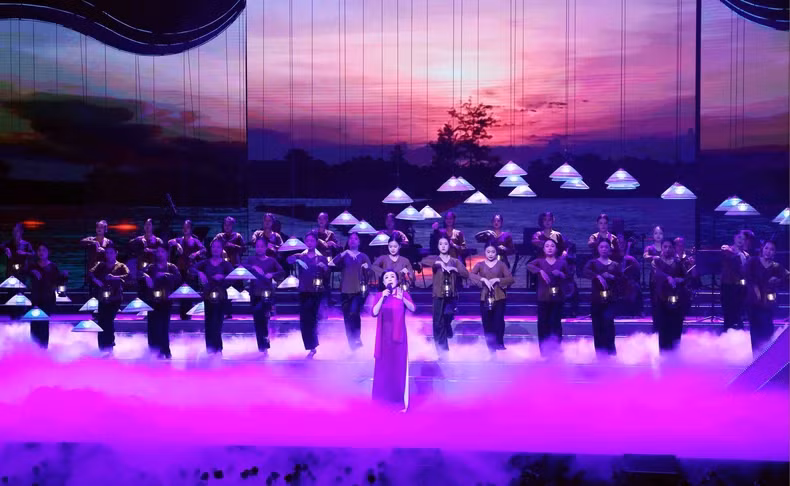 文艺节目之一。 文艺节目之一。