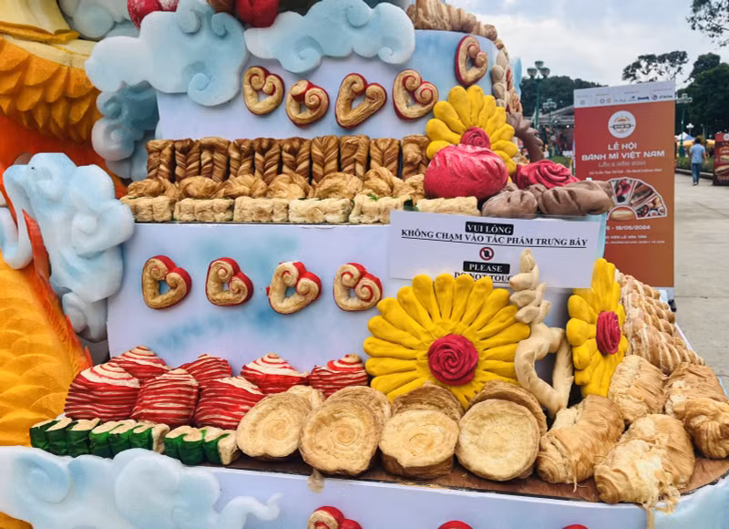 2024年第二届越南面包节在胡志明市开幕。