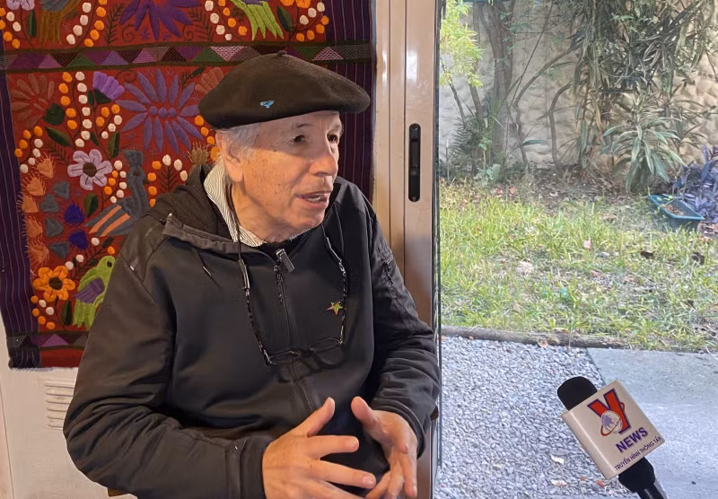 阿根廷《拉丁美洲综述》（Resumen Latinoamericano）杂志总编辑卡洛斯·阿斯瓦雷斯。（图片来源：越通社）