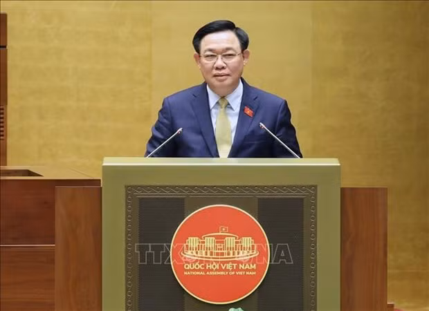 越南国会主席王廷惠。（图片来源：越通社）