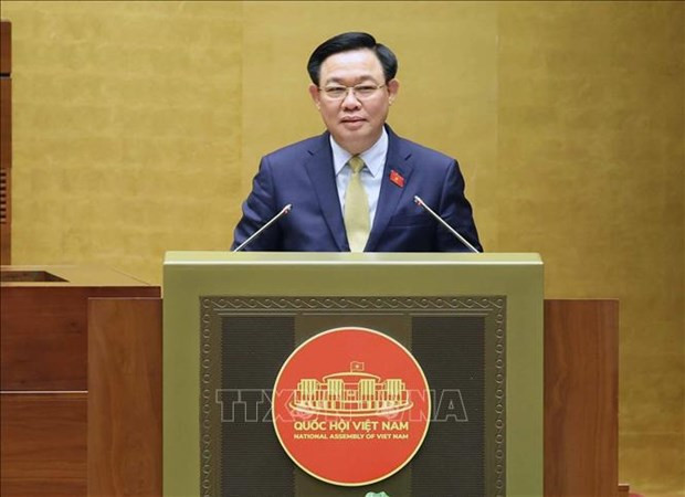 越南国会主席王廷惠。（图片来源：越通社）