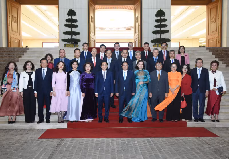 与会代表合影。