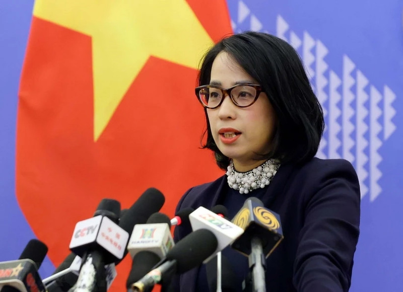 越南外交部发言人范秋姮。
