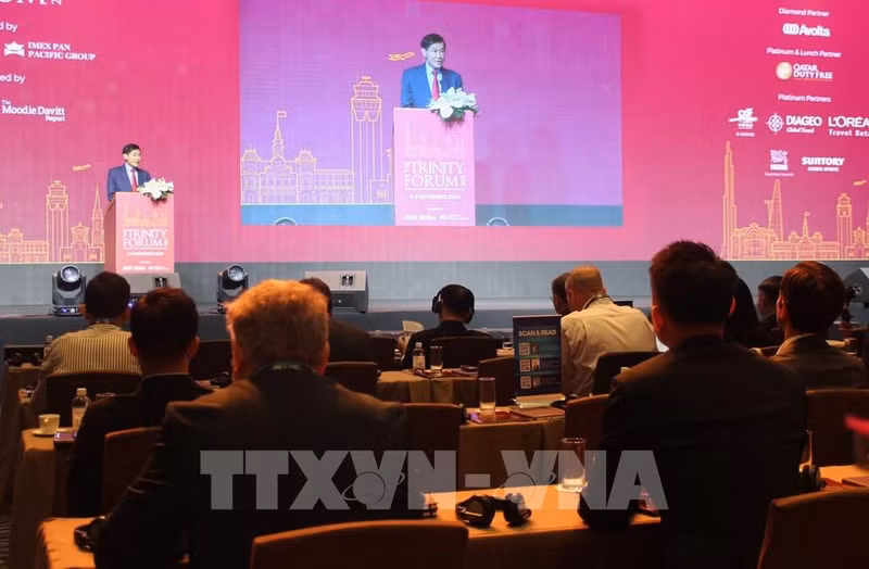 论坛场景。（图片来源：越通社）