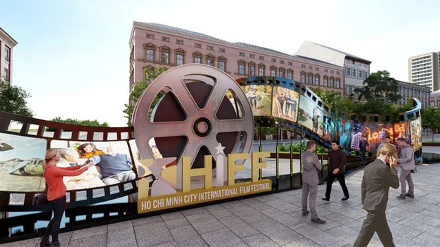 附图：继河内和岘港之后，2024年4月，胡志明市将第一次举办国际电影节。