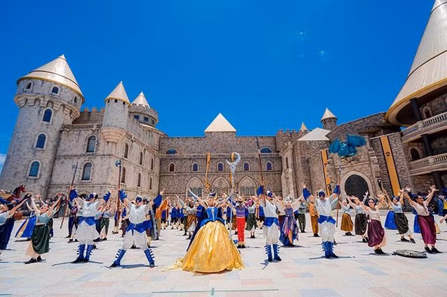 越南太阳世界巴拿山。（图片来源：baodautu.vn）