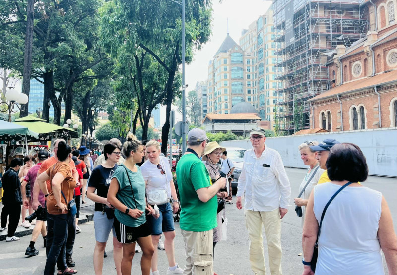 附图：越南成为国际游客极具吸引力的旅游目的地。（图片来源：越通社）